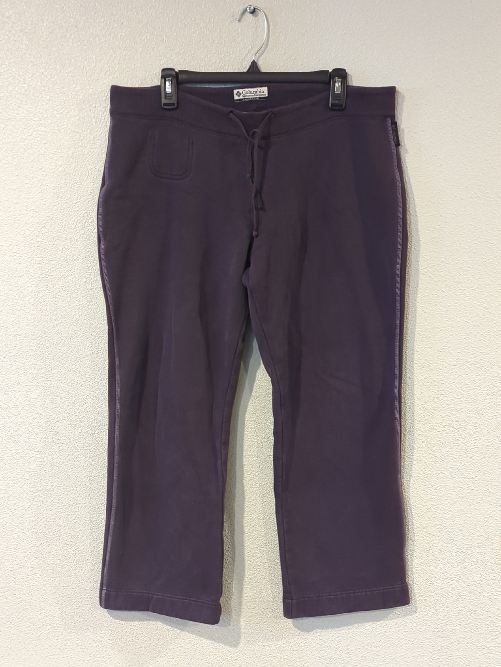Columbia Dark Purple Drawstring Lounge Pants Size Large